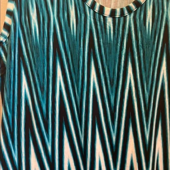 Calvin Klein Blue and White Maxi Dress - Picture 5 of 11